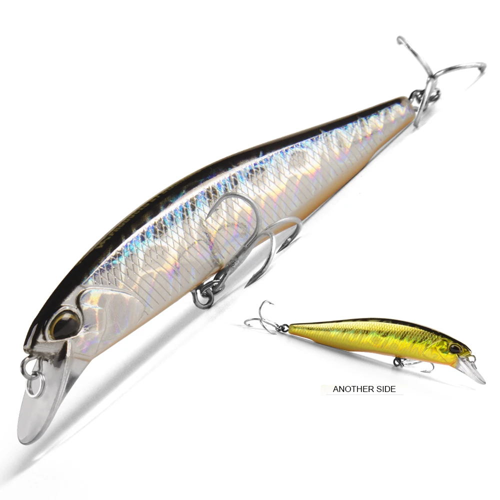 Bearking 10cm 15g modelo quente iscas de pesca isca dura 14 cores para escolher minnow qualidade profissional minnow profundidade 0.8-1.5m - Imagem 7