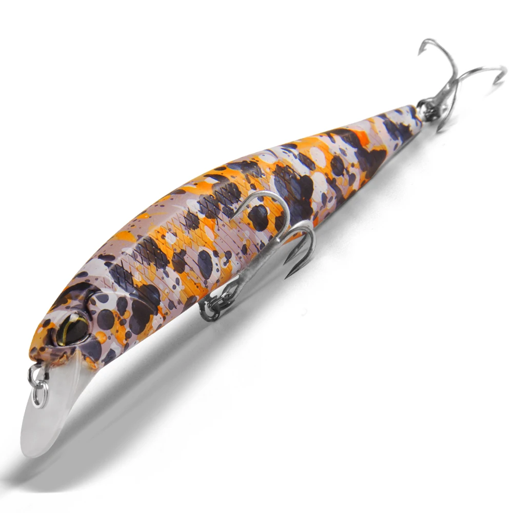Bearking 10cm 15g modelo quente iscas de pesca isca dura 14 cores para escolher minnow qualidade profissional minnow profundidade 0.8-1.5m - Imagem 32