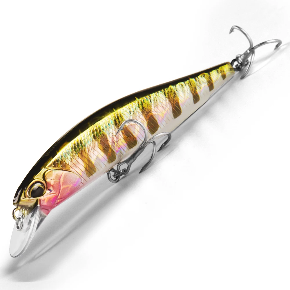 Bearking 10cm 15g modelo quente iscas de pesca isca dura 14 cores para escolher minnow qualidade profissional minnow profundidade 0.8-1.5m - Imagem 17