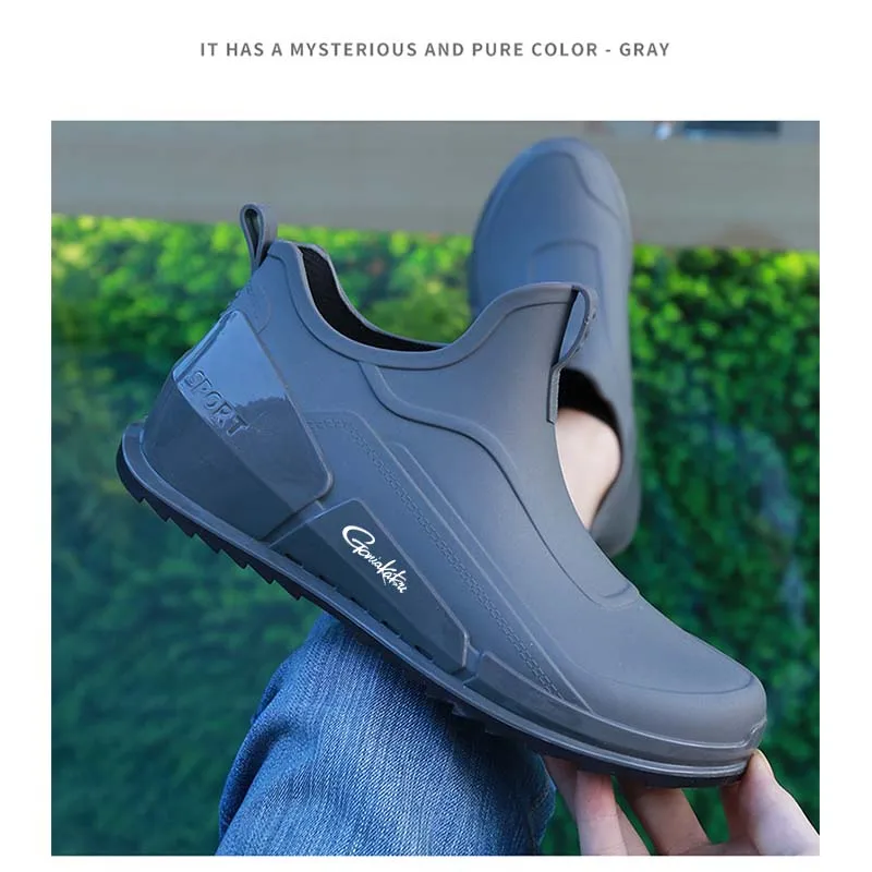 2025 novos sapatos de pesca à prova dwaterproof água ao ar livre caça sapatos esportivos bicicleta sapatos de borracha anti deslizamento leve à prova dwaterproof água - Imagem 5