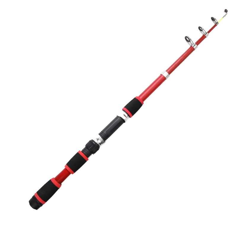 Ftk 1.8m portátil fiação vara de pesca carretel kits completos fibra carbono carpa vara roda conjunto viagem acessório - Imagem 11