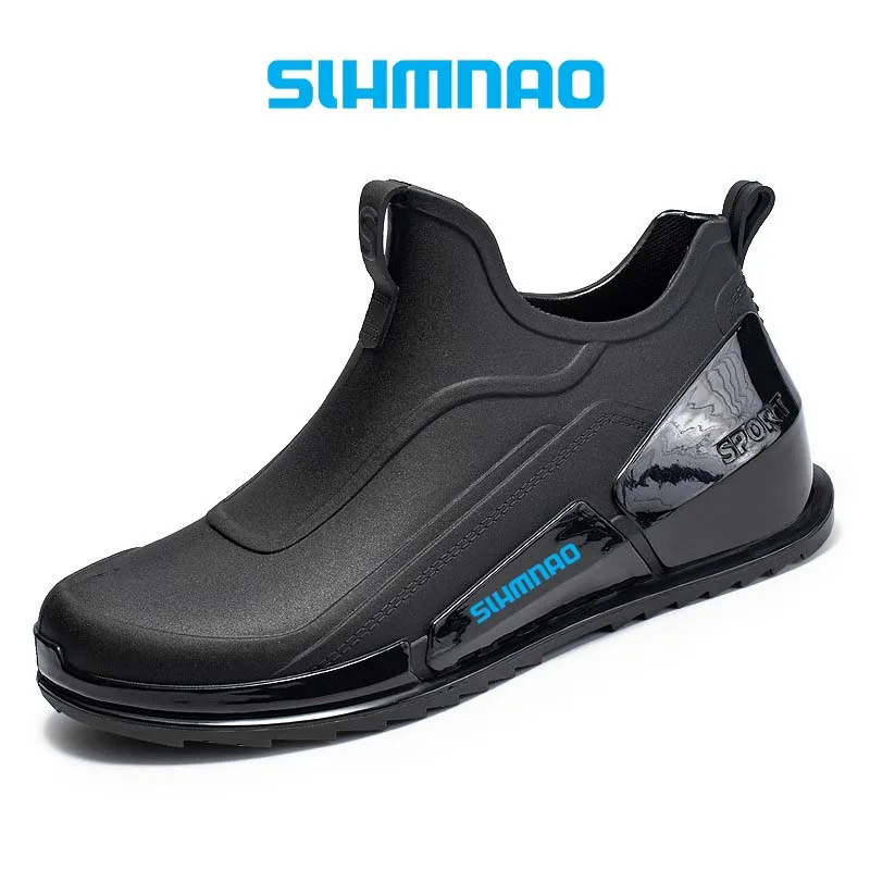 2025 novos sapatos de pesca à prova dwaterproof água ao ar livre caça sapatos esportivos bicicleta sapatos de borracha anti deslizamento leve à prova dwaterproof água - Imagem 16