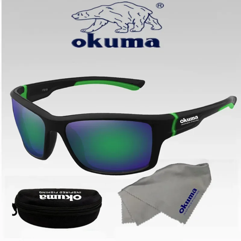 Óculos de Sol Okuma UV400 para Pesca, Condução, Caminhadas e Pesca - Modelo Clássico - Proteção UV400 - Imagem 12