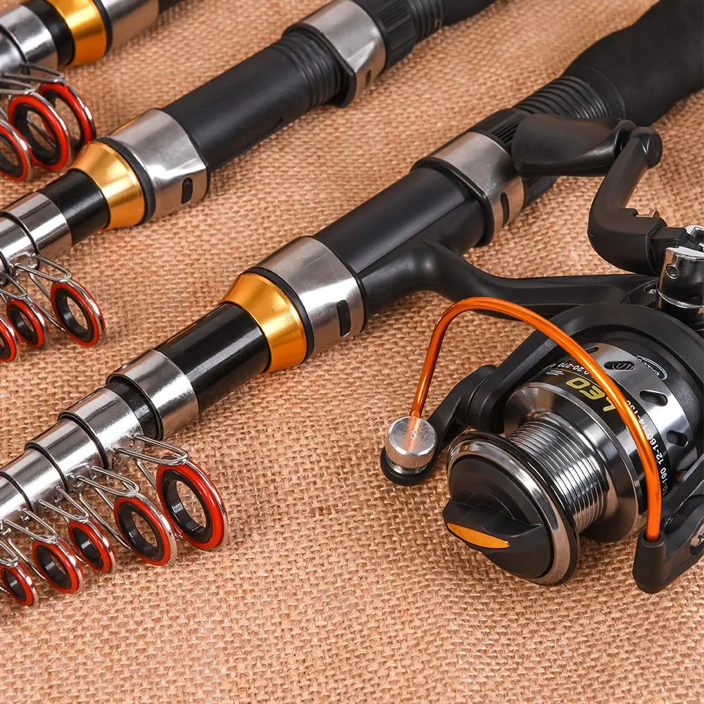 Vara de Pesca Telescópica Retrátil de Fibra de Carbono Tipo Caneta, 1.0m, 1.2m, 1.5m, 1.7m, 1.9m, 2.1m, 2.3 Metros - Imagem 3