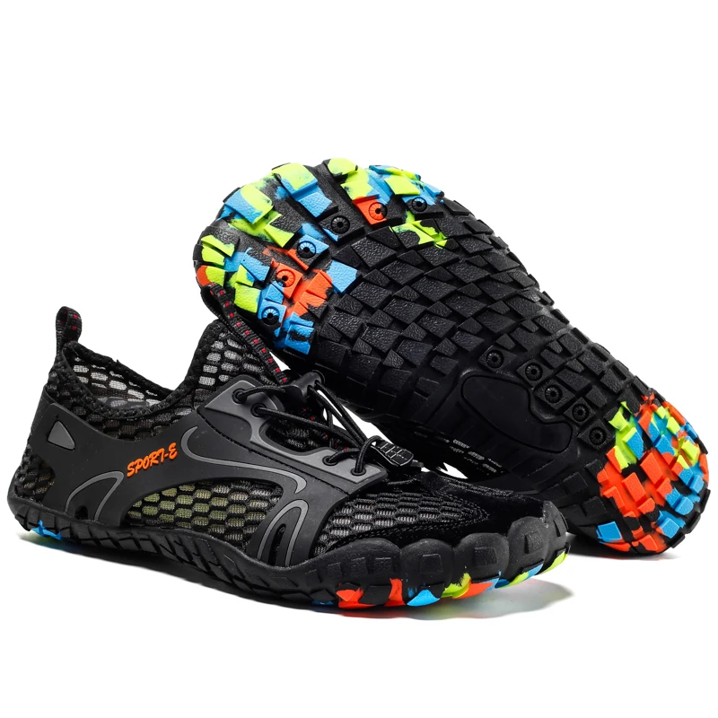 Sapatos de Wading Masculinos Antiderrapantes, de Secagem Rápida, Resistentes ao Desgaste, Sapatos Elásticos para Uso Descalço, para Piscina, Yoga, Camping, Viagens, Esportes Aquáticos - Imagem 8