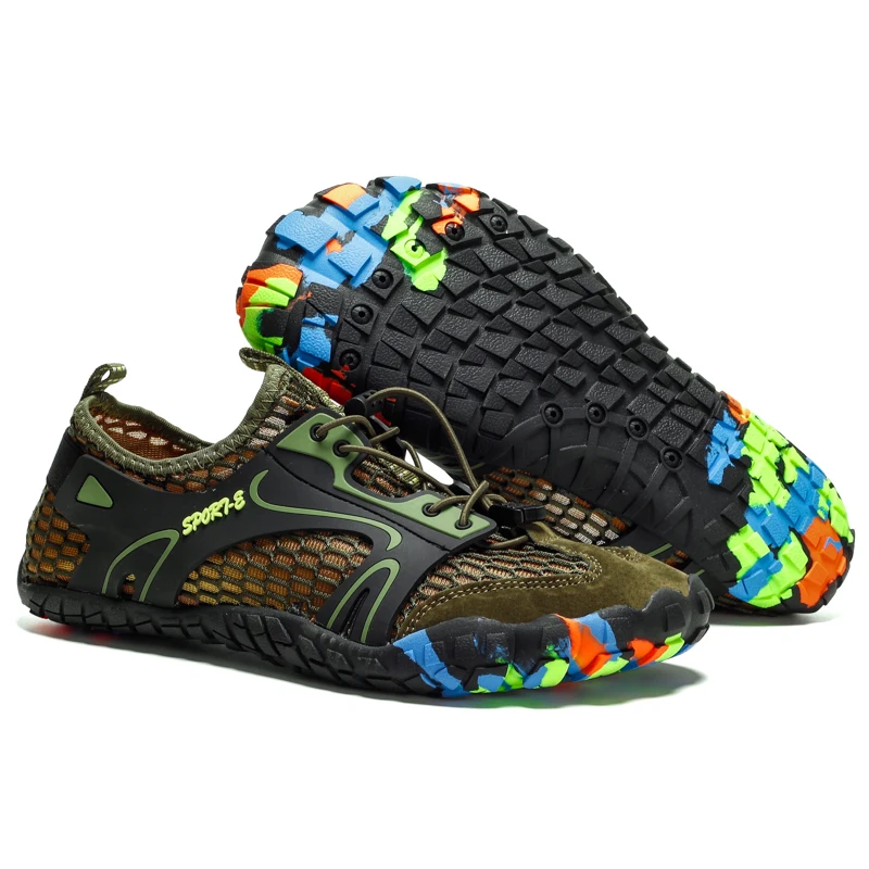 Sapatos de Wading Masculinos Antiderrapantes, de Secagem Rápida, Resistentes ao Desgaste, Sapatos Elásticos para Uso Descalço, para Piscina, Yoga, Camping, Viagens, Esportes Aquáticos - Imagem 7