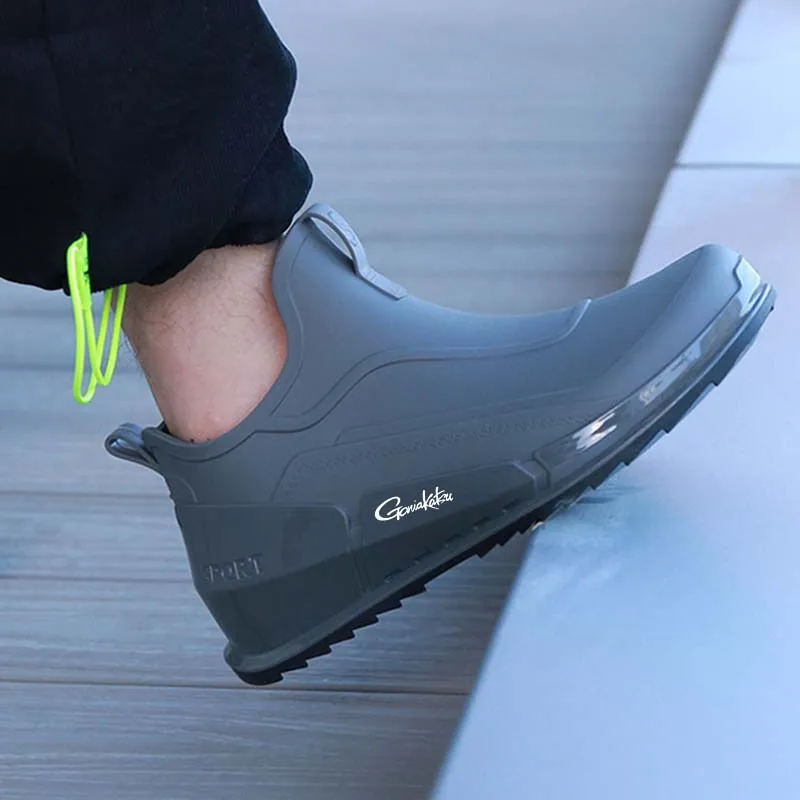 2025 novos sapatos de pesca à prova dwaterproof água ao ar livre caça sapatos esportivos bicicleta sapatos de borracha anti deslizamento leve à prova dwaterproof água - Imagem 3