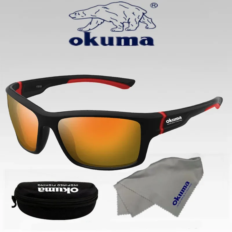Óculos de Sol Okuma UV400 para Pesca, Condução, Caminhadas e Pesca - Modelo Clássico - Proteção UV400 - Imagem 8