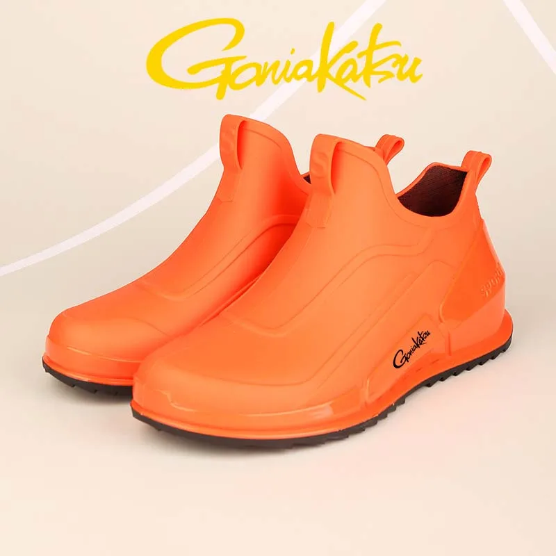 2025 novos sapatos de pesca à prova dwaterproof água ao ar livre caça sapatos esportivos bicicleta sapatos de borracha anti deslizamento leve à prova dwaterproof água