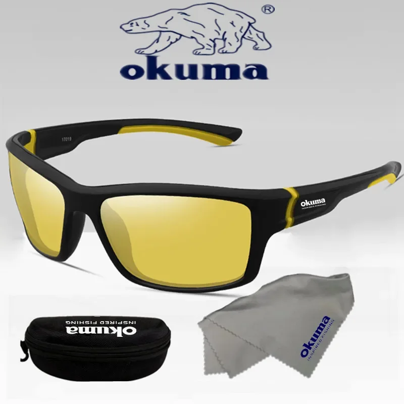 Óculos de Sol Okuma UV400 para Pesca, Condução, Caminhadas e Pesca - Modelo Clássico - Proteção UV400 - Imagem 9