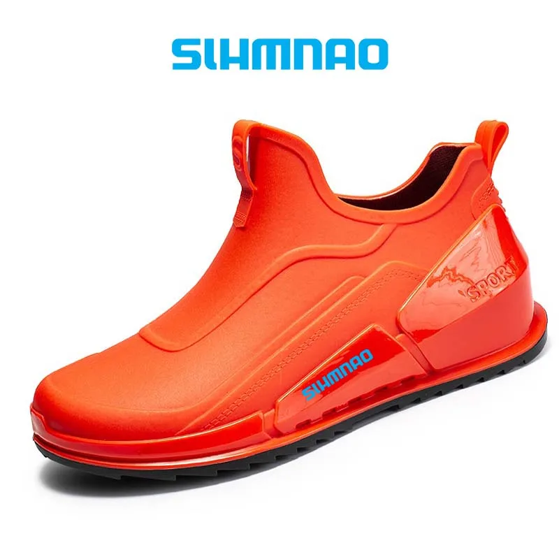 2025 novos sapatos de pesca à prova dwaterproof água ao ar livre caça sapatos esportivos bicicleta sapatos de borracha anti deslizamento leve à prova dwaterproof água - Imagem 20