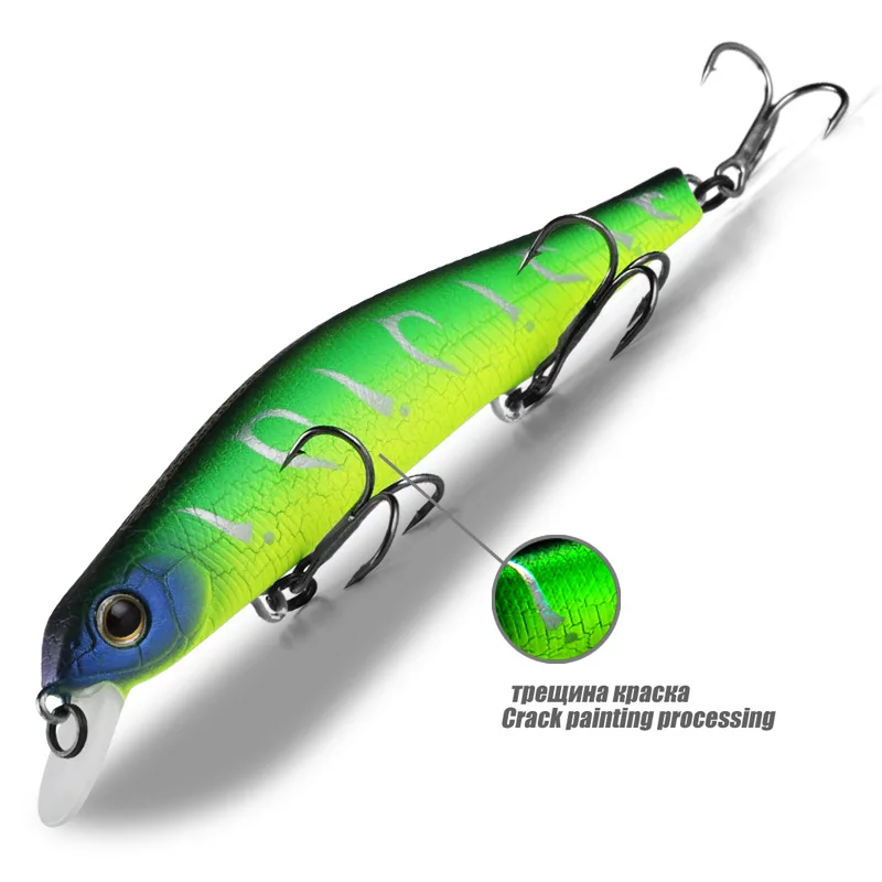 Z110 BEARKING 11cm 17g Iscas de Pesca Rígidas SP com Sistema Magnético, Iscas de Qualidade Minnow, Wobblers, Acessórios de Pesca - Imagem 15