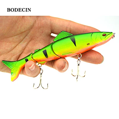 Isca BODECIN Minnow Peixinho, Olhos 3D, Som de Atração, Água Doce e Salgada, 1 Unidade - Imagem 8