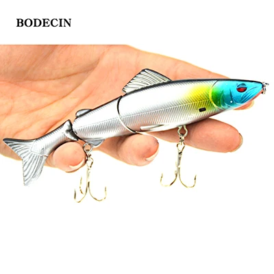 Isca BODECIN Minnow Peixinho, Olhos 3D, Som de Atração, Água Doce e Salgada, 1 Unidade - Imagem 12