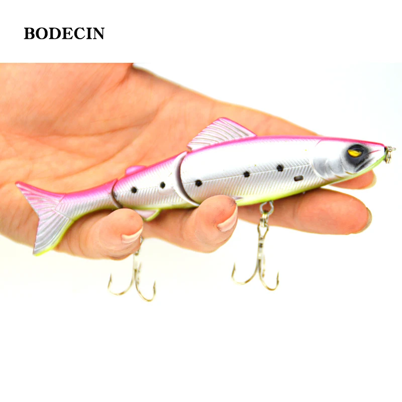 Isca BODECIN Minnow Peixinho, Olhos 3D, Som de Atração, Água Doce e Salgada, 1 Unidade - Imagem 5