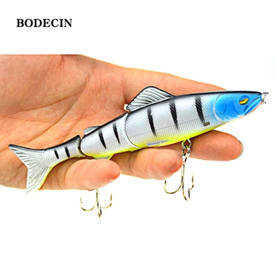 Isca BODECIN Minnow Peixinho, Olhos 3D, Som de Atração, Água Doce e Salgada, 1 Unidade - Imagem 9