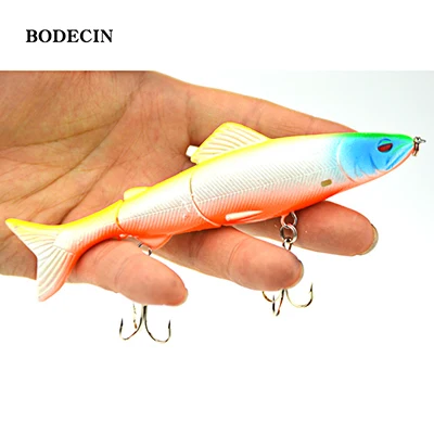 Isca BODECIN Minnow Peixinho, Olhos 3D, Som de Atração, Água Doce e Salgada, 1 Unidade - Imagem 10