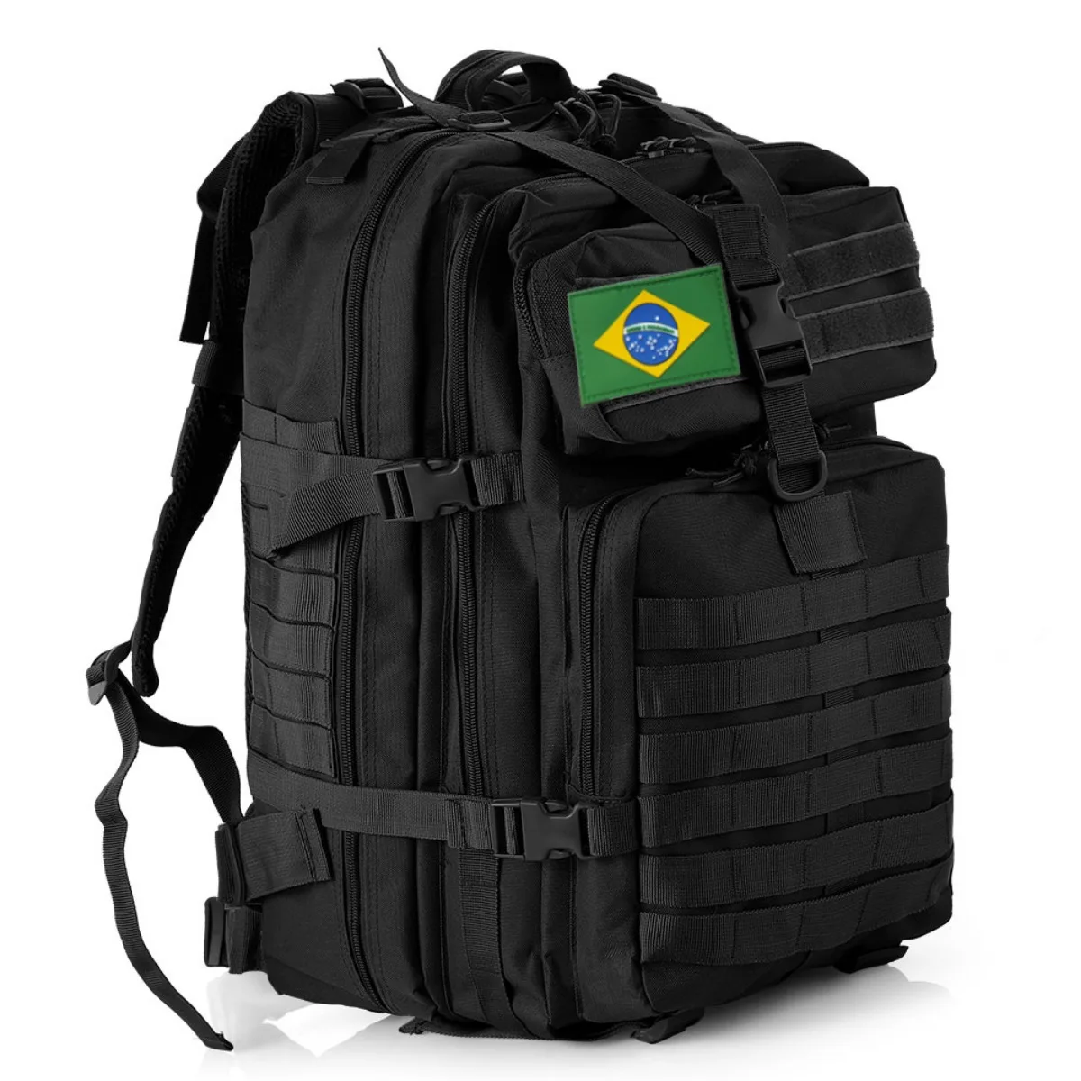 Mochila Multiuso 25L e 50L, Náilon Impermeável Resistente, Tática para Esportes, Camping, Pesca e Caminhadas na Natureza