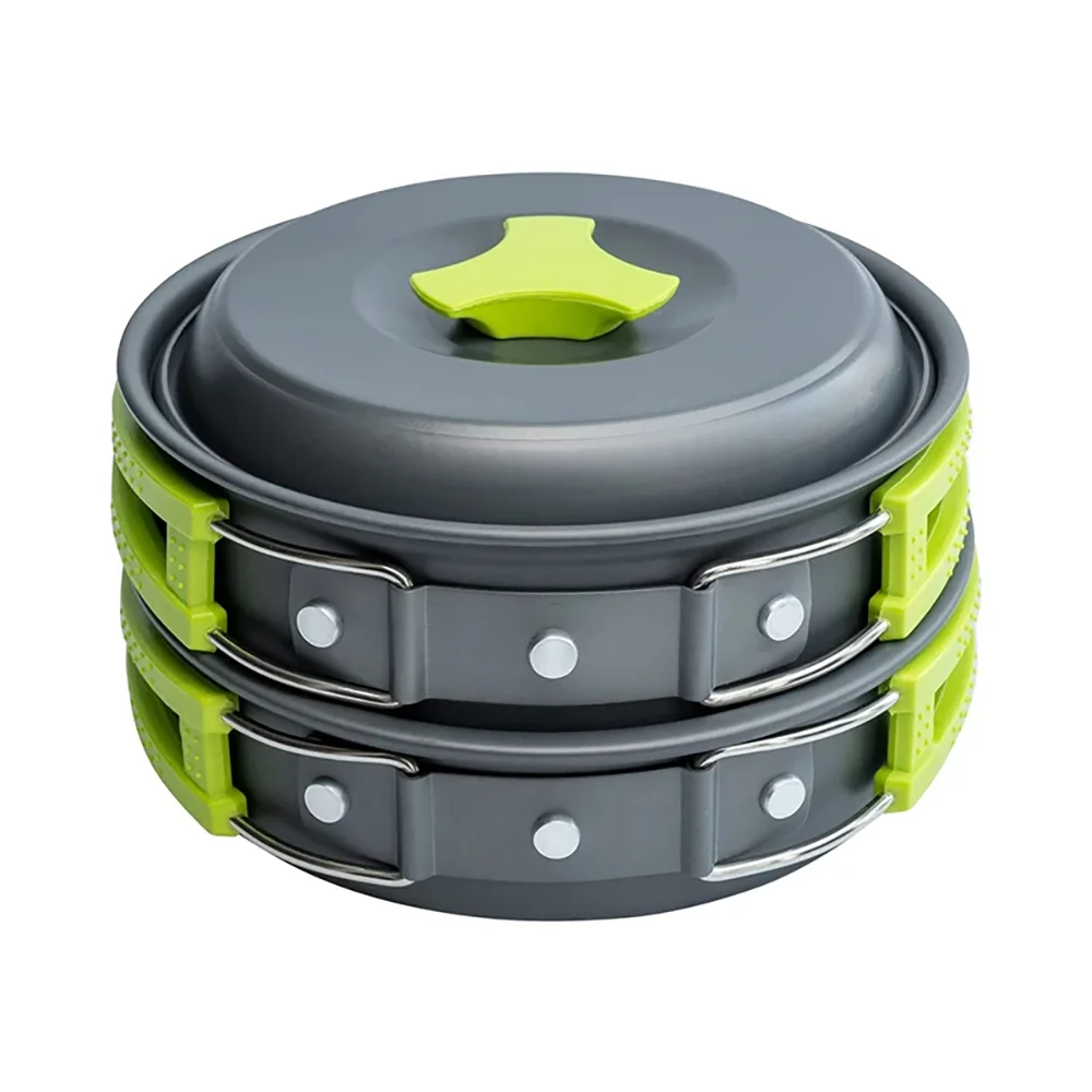 Conjunto Utensílios Cozinha ZCTYHPGACN, Liga de Alumínio, Apto para Alimentos, Leve e Resistente, para Acampamento e Uso Geral. - Imagem 4