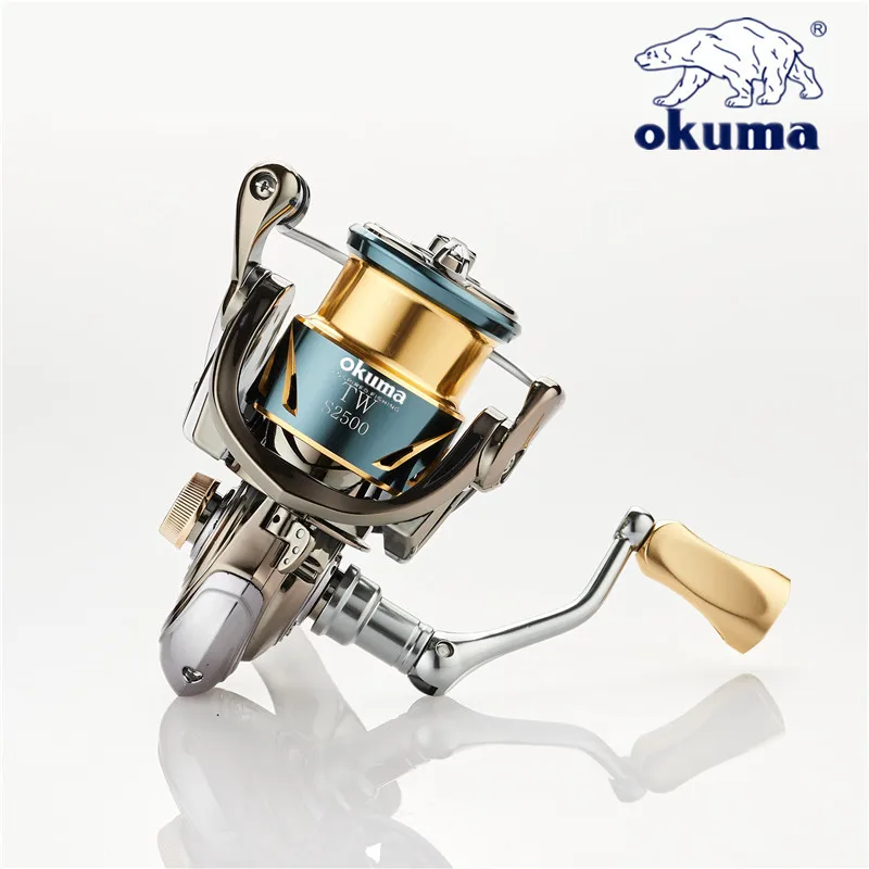 Molinete Okuma Todo em Metal, 12+1 Rolamentos, Drag 15kg, Anti-Água, Mar e Água Doce, Tamanhos 1000 a 5000 - Imagem 3