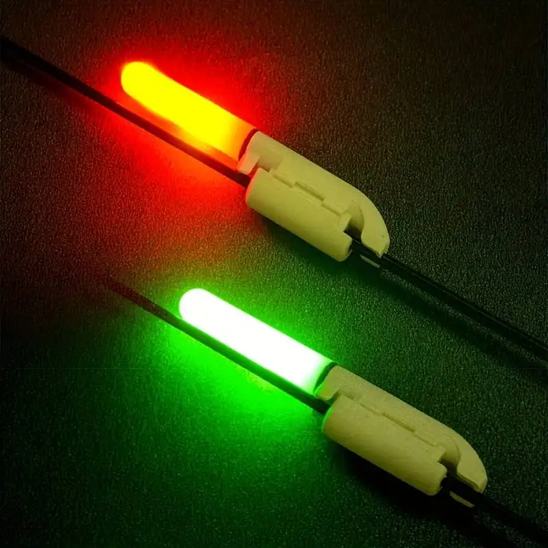 Luz LED Removível para colocar em vara de pesca flutuante luminosa, Bateria CR425 3,6V, Recarga USB, À Prova d'Água, para Pesca Noturna - Imagem 3