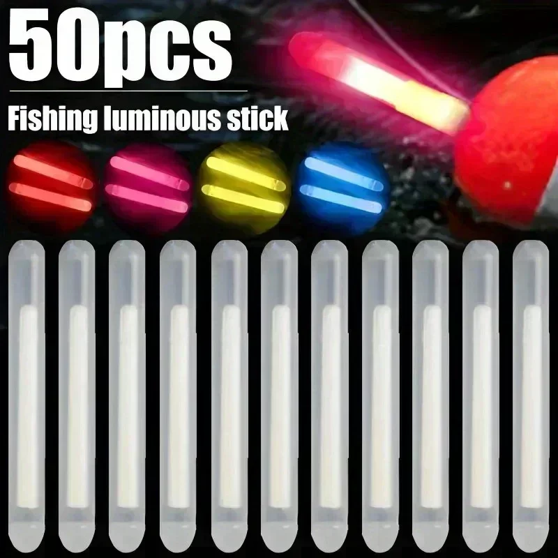 Bastão de Luz Fluorescente para Pesca 2.5/4.5mm Fireflies - Luzes para Vara de Pesca que Brilham no Escuro.