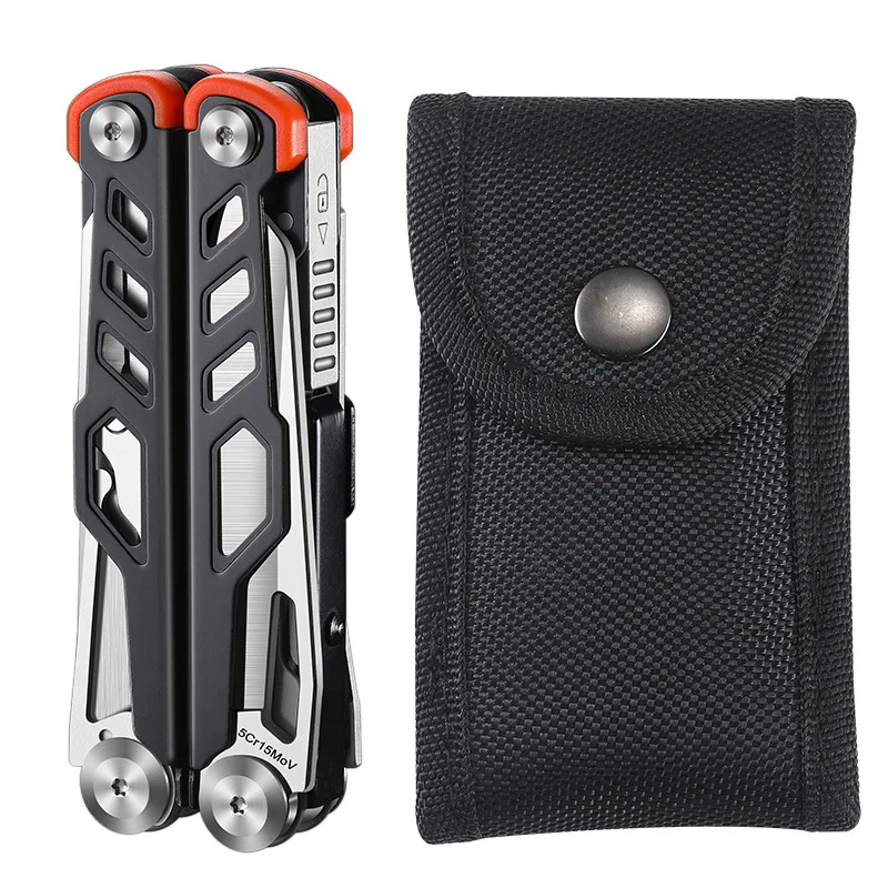 Alicate Multifuncional Dobrável Portátil EDC para Emergências ao Ar Livre com Tesoura, Chave e Chave de Fenda para Camping - Imagem 7