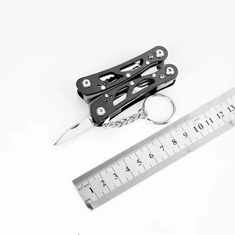 Alicate dobrável 11 em 1, portátil, ferramenta multifuncional tipo faca combinada, ferramenta de bolso, ferramenta manual para sobrevivência ao ar livre. - Imagem 6