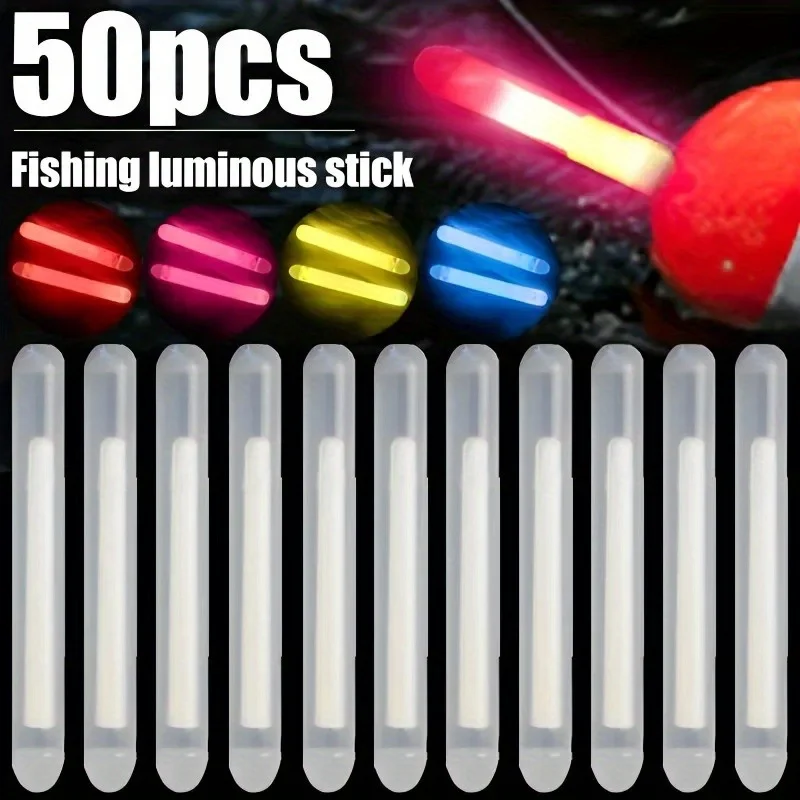 Bastão de Luz Fluorescente para Pesca 2.5/4.5mm Fireflies - Luzes para Vara de Pesca que Brilham no Escuro. - Imagem 7