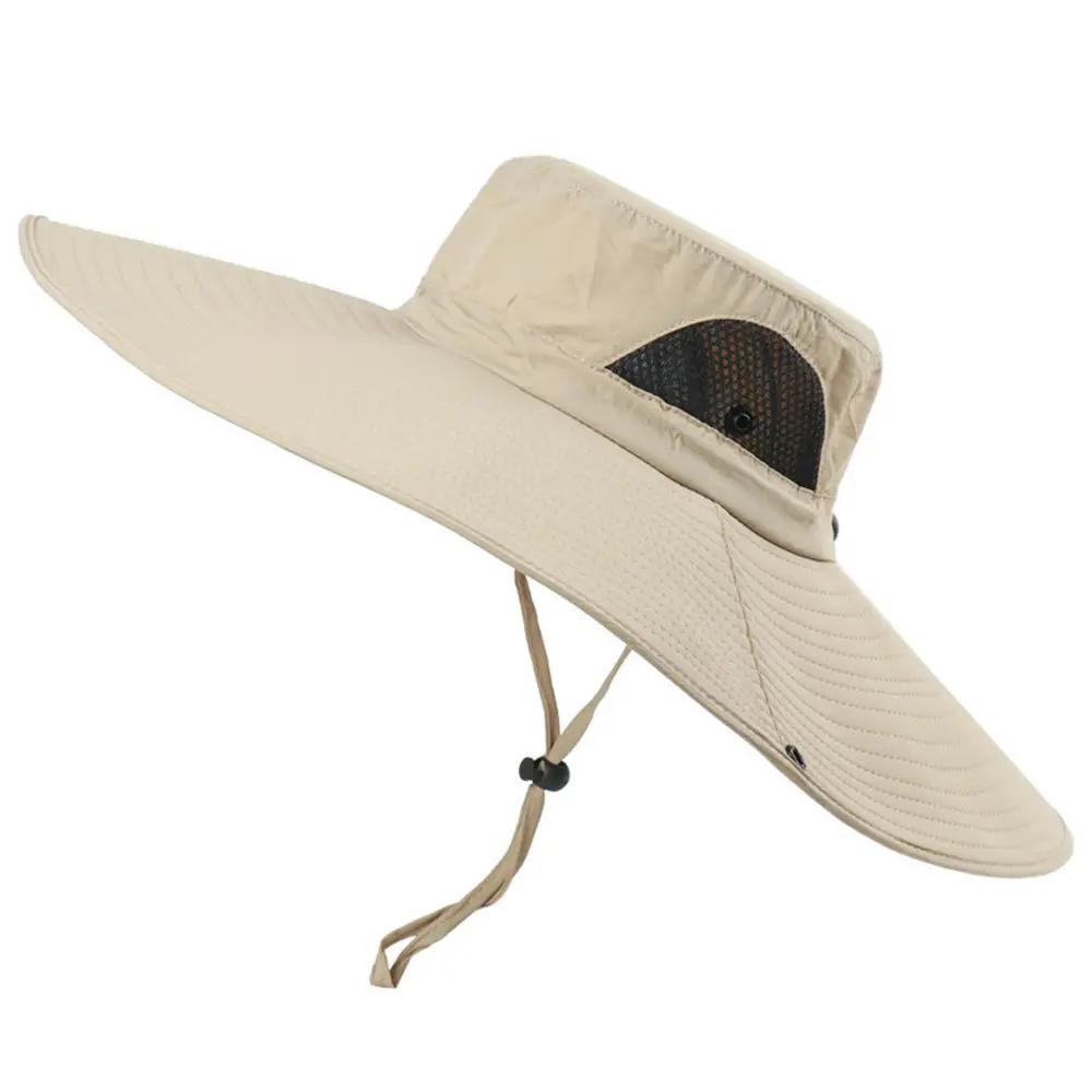 Chapéu de Verão Unissex — Boonie e Balde, Aba Larga, Proteção UV, Respirável, Confortável, para Pesca, Praia e Atividades ao Ar Livre - Imagem 7