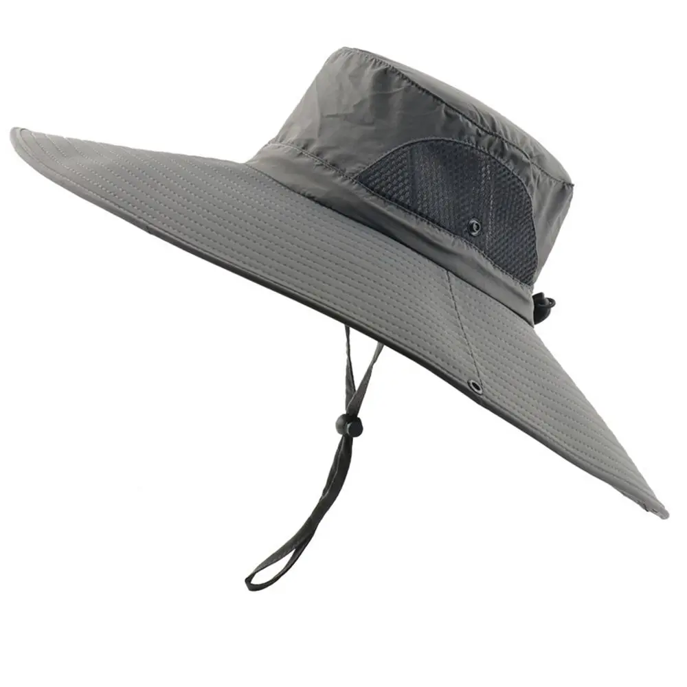 Chapéu de Verão Unissex — Boonie e Balde, Aba Larga, Proteção UV, Respirável, Confortável, para Pesca, Praia e Atividades ao Ar Livre - Imagem 8