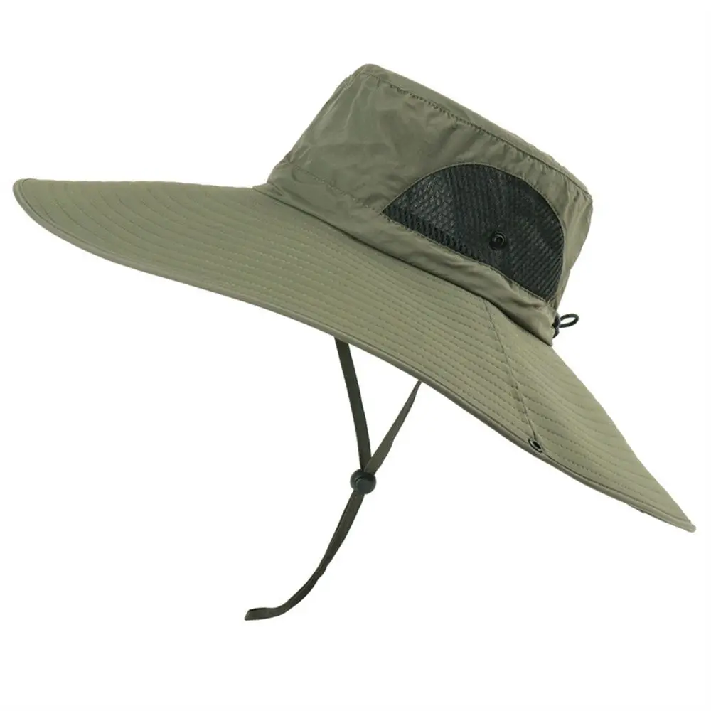 Chapéu de Verão Unissex — Boonie e Balde, Aba Larga, Proteção UV, Respirável, Confortável, para Pesca, Praia e Atividades ao Ar Livre - Imagem 9