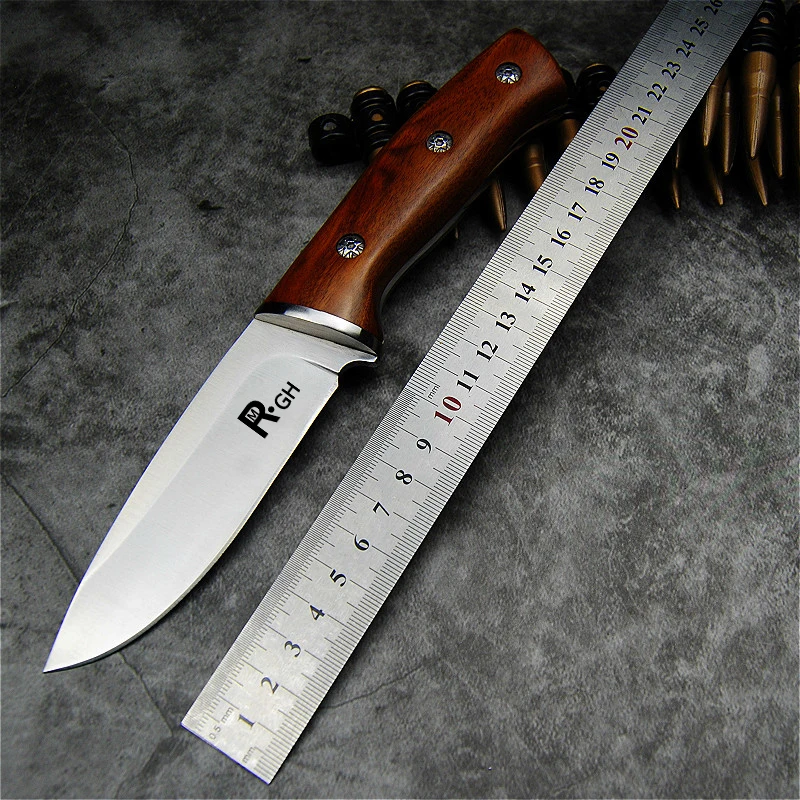 Faca japonesa polida com acabamento espelhado de alto brilho - uma lâmina prática para defesa pessoal ao ar livre e camping. - Imagem 5