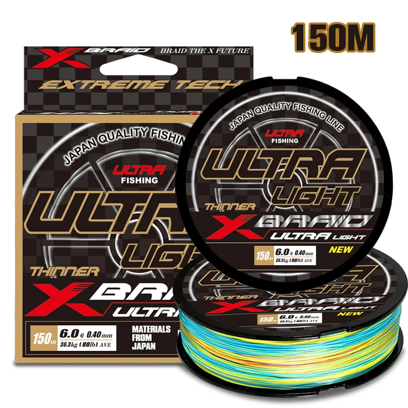 Linha Multifilamento ZUKIBO Ultra Light — 8 Fios, Qualidade Japonesa, Resistente à Cor, Suave, Água Doce e Salgada. - Imagem 17