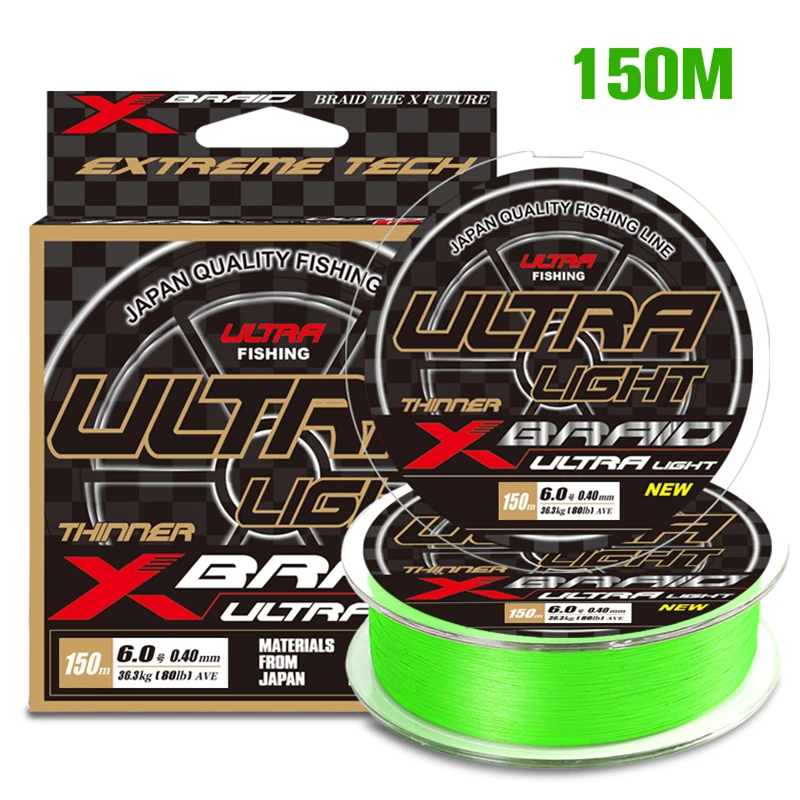 Linha Multifilamento ZUKIBO Ultra Light — 8 Fios, Qualidade Japonesa, Resistente à Cor, Suave, Água Doce e Salgada. - Imagem 10