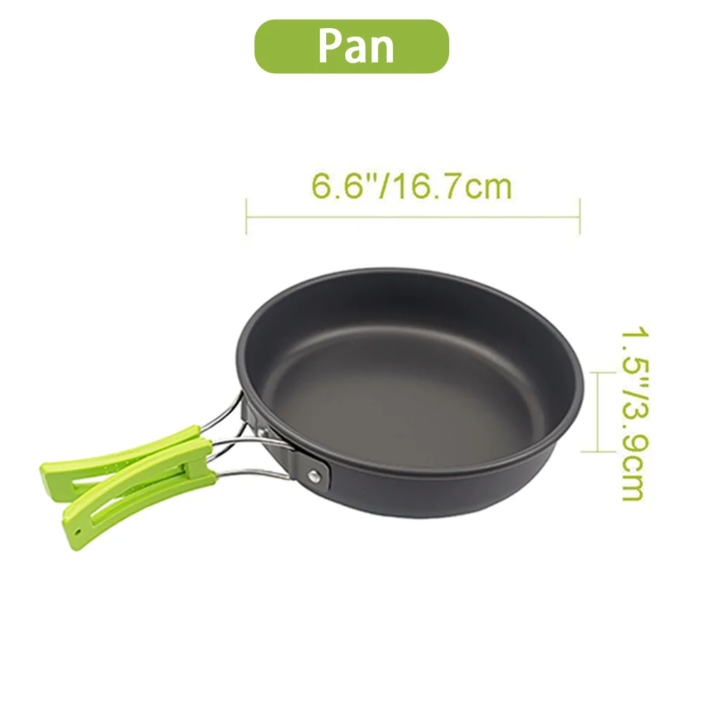 Conjunto Utensílios Cozinha ZCTYHPGACN, Liga de Alumínio, Apto para Alimentos, Leve e Resistente, para Acampamento e Uso Geral. - Imagem 7