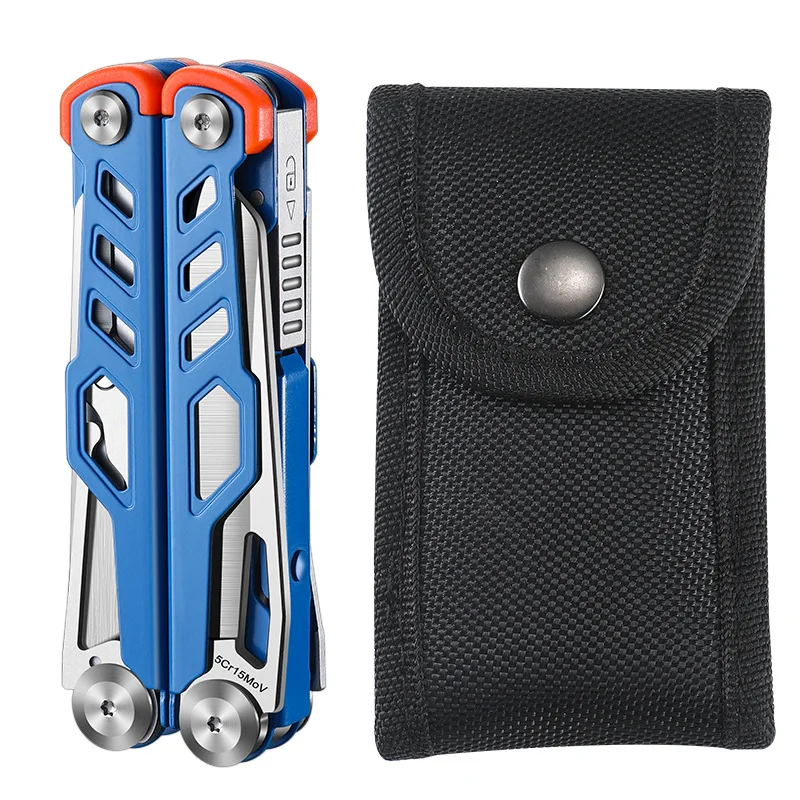 Alicate Multifuncional Dobrável Portátil EDC para Emergências ao Ar Livre com Tesoura, Chave e Chave de Fenda para Camping - Imagem 8