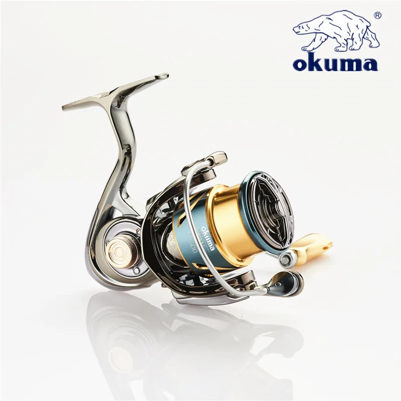 Molinete Okuma Todo em Metal, 12+1 Rolamentos, Drag 15kg, Anti-Água, Mar e Água Doce, Tamanhos 1000 a 5000 - Imagem 4