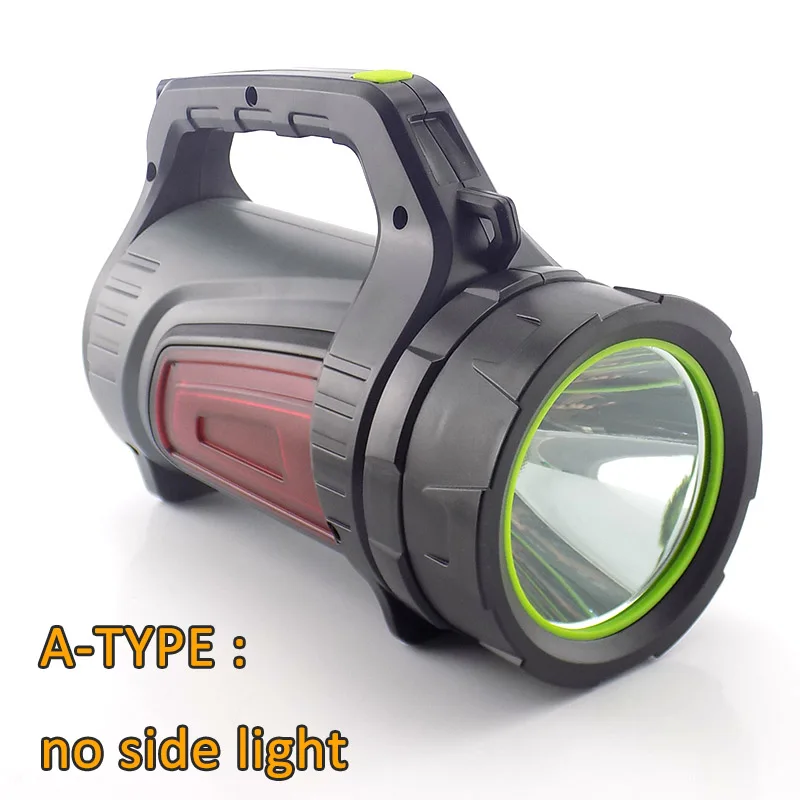 Lanterna Holofote LED Portátil USB – Ideal para Pesca, Camping e Emergências - Imagem 7