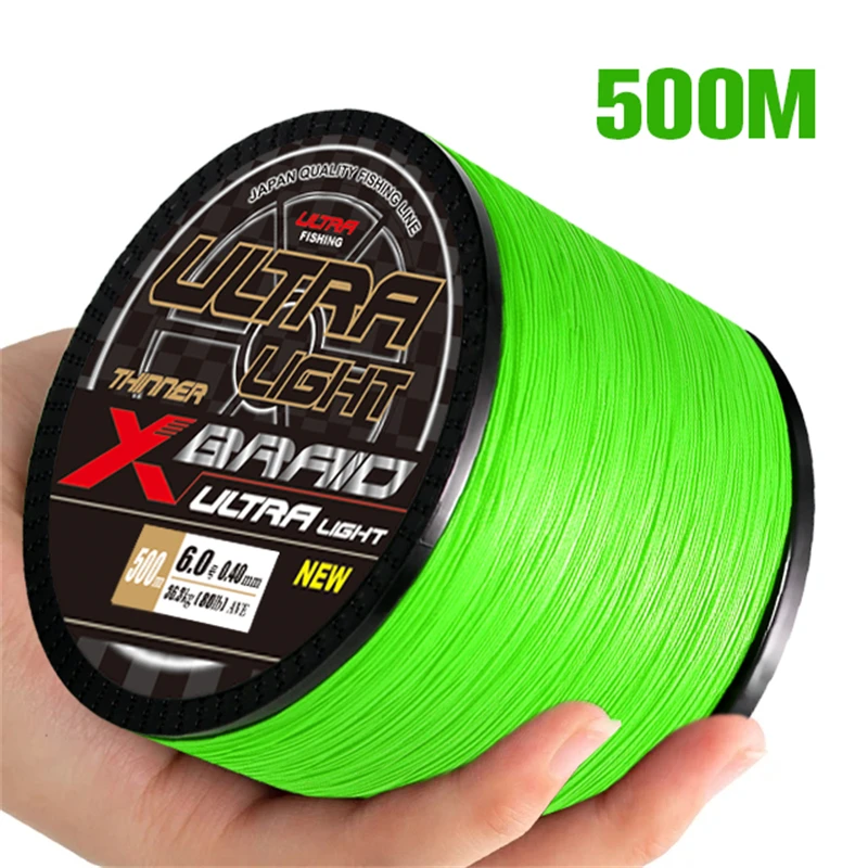 Linha Multifilamento ZUKIBO Ultra Light — 8 Fios, Qualidade Japonesa, Resistente à Cor, Suave, Água Doce e Salgada. - Imagem 8