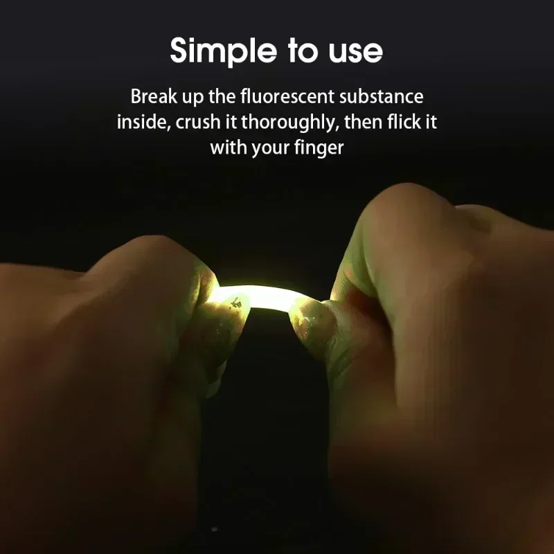 Bastão de Luz Fluorescente para Pesca 2.5/4.5mm Fireflies - Luzes para Vara de Pesca que Brilham no Escuro. - Imagem 6