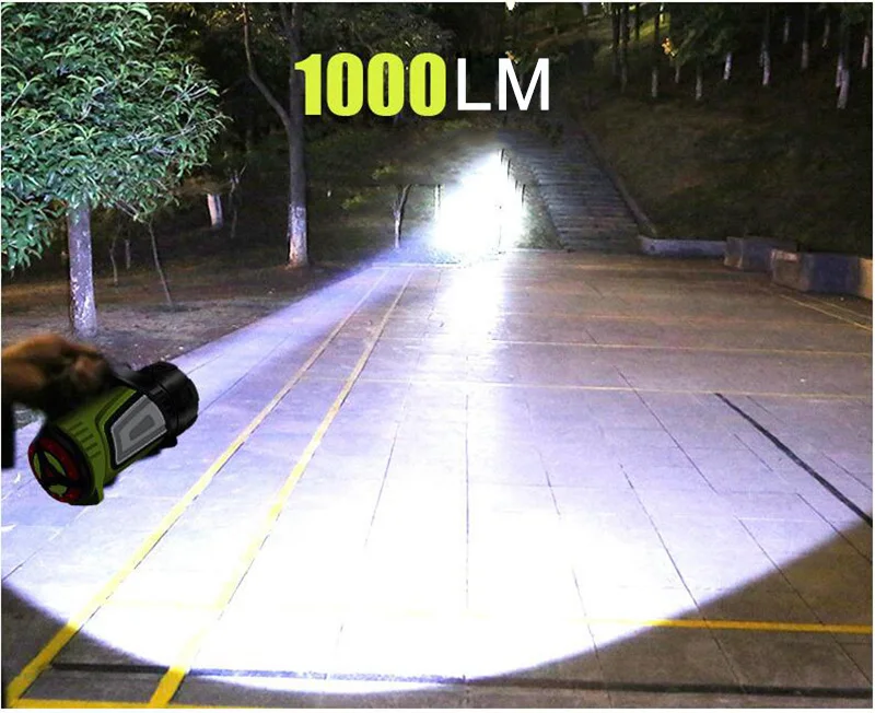Lanterna Holofote LED Portátil USB – Ideal para Pesca, Camping e Emergências - Imagem 2
