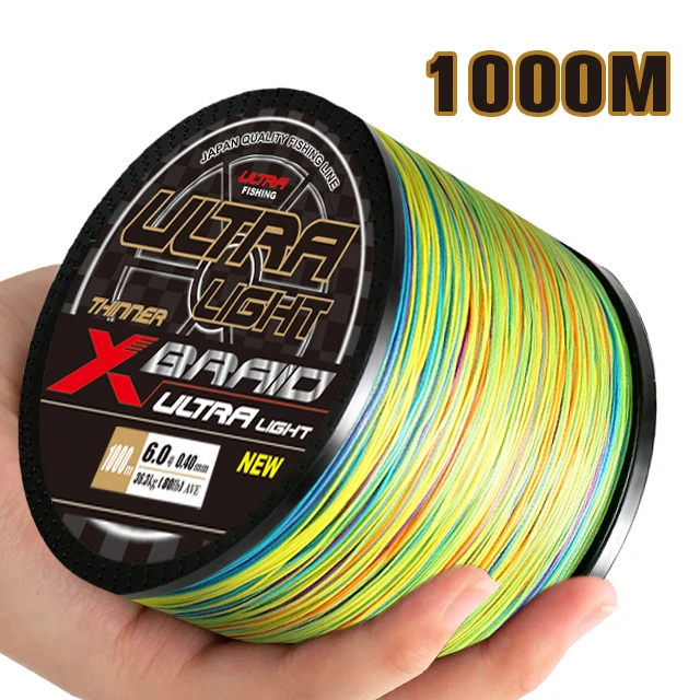 Linha Multifilamento ZUKIBO Ultra Light — 8 Fios, Qualidade Japonesa, Resistente à Cor, Suave, Água Doce e Salgada. - Imagem 16